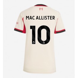 Liverpool Alexis Mac Allister #10 Uit tenue Dames 2025-26 Korte Mouw